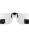 Clear Polycarbonate Sharp_clip_dual_Front