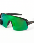 Matte Black_Reflective Green_Right_Angle