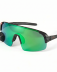 Matte Black_Reflective Green_Right_Angle