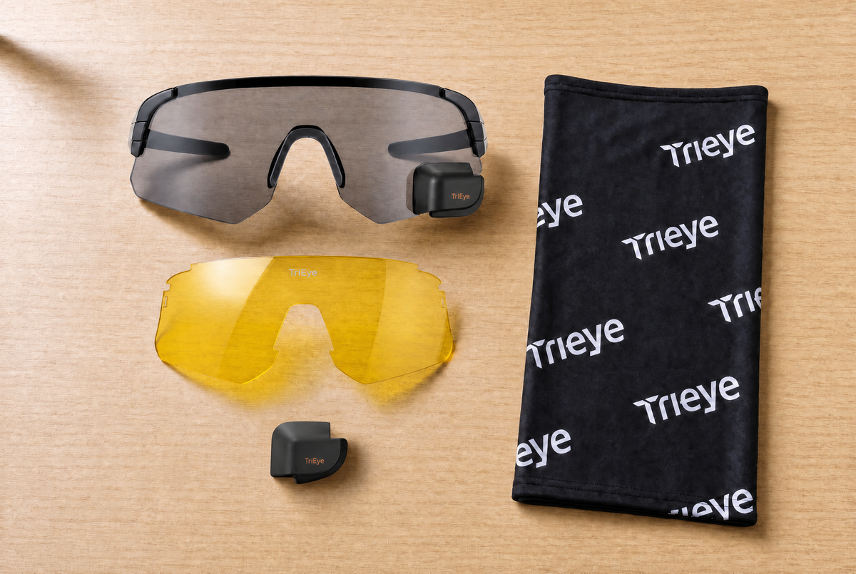 Photochromic Cyclist Kit, Left mirror — everything included