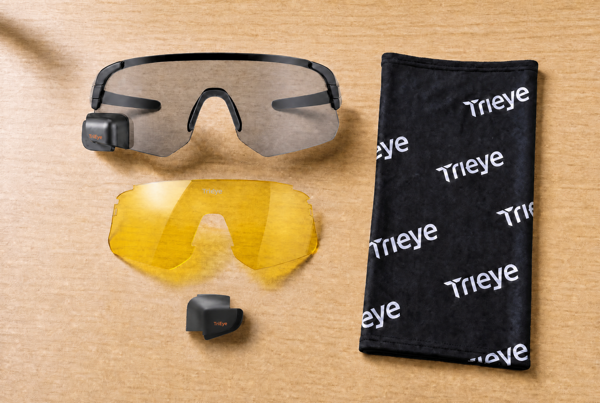 Photochromic Cyclist Kit, Right mirror — everything included