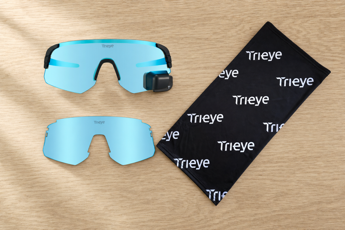 Reflective Blue Cyclist Kit — everything included