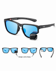 Matte Charcoal_Reflective Blue_Front