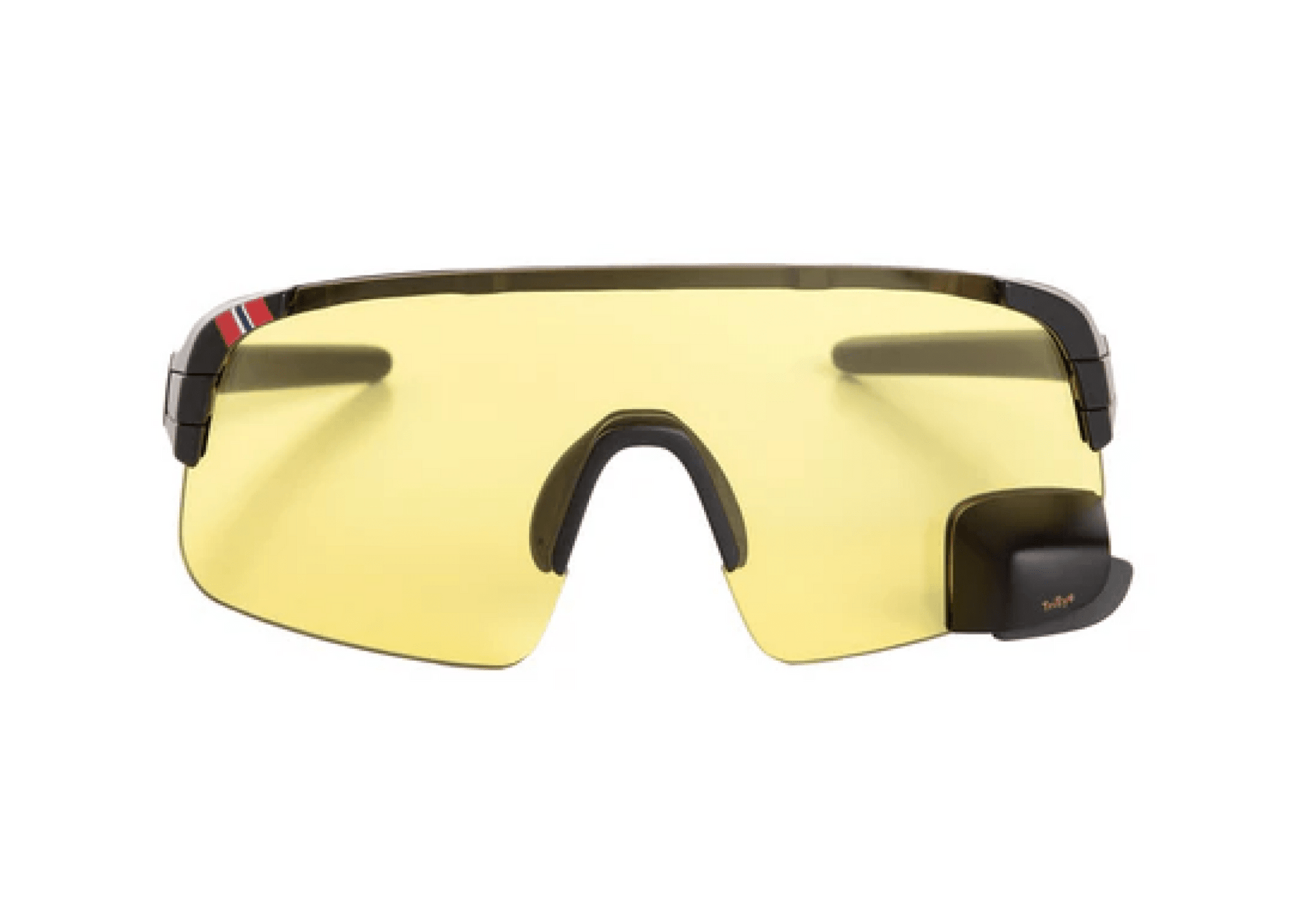 View Sport Standard - Occhiali da ciclismo con specchio nero giallo sinistro (USA e Europa)