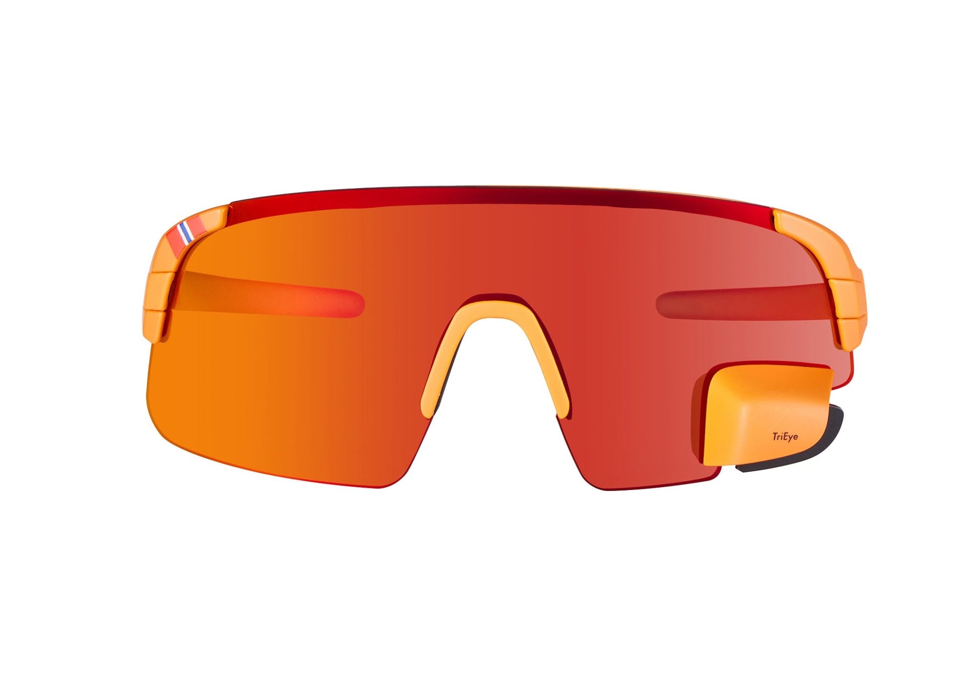 View Sport Revo Max - Fietsbril met Spiegel Orange Radiance - Limited Edition Links (VS en Europa) Medium