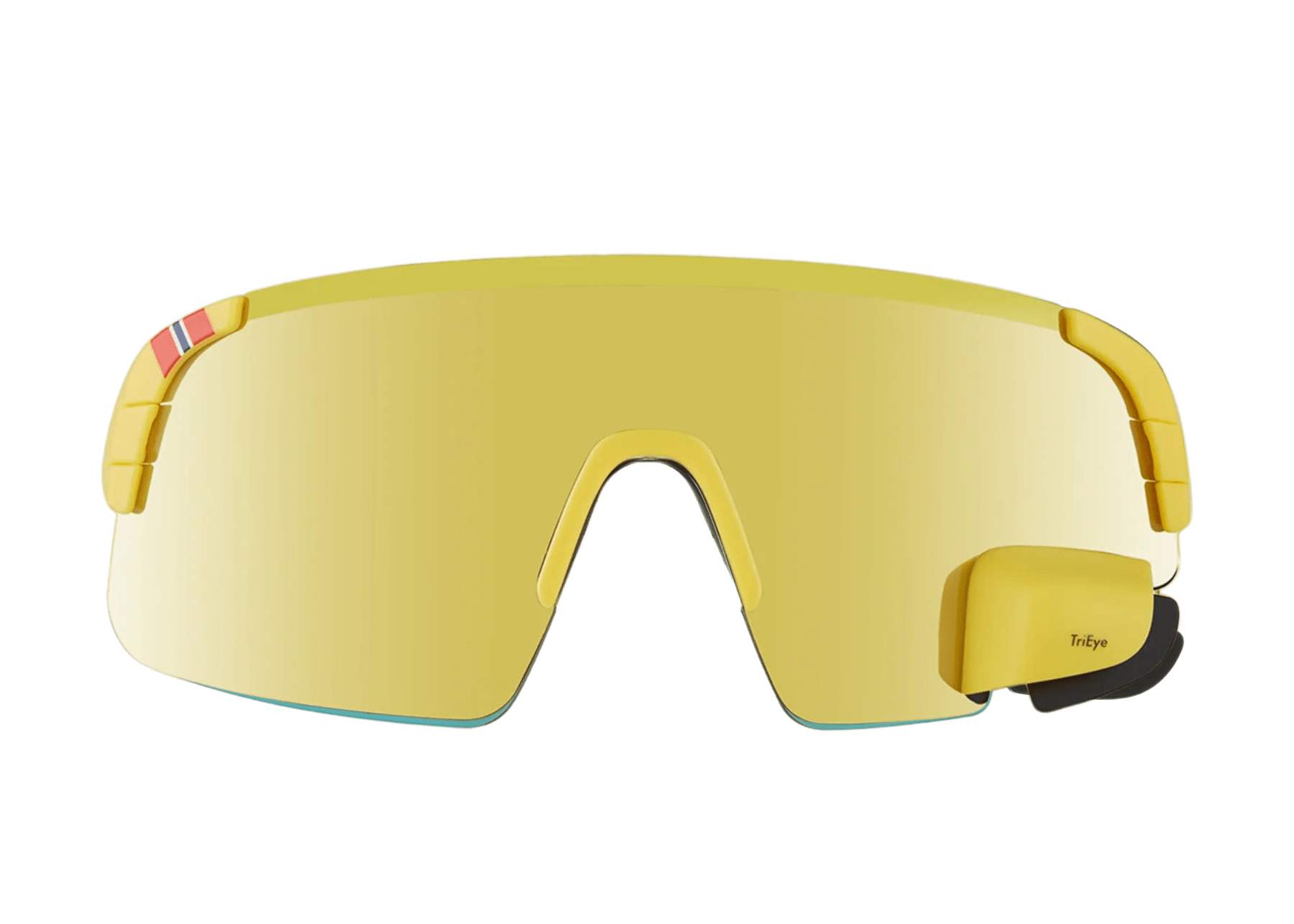 View Sport Revo Max - Fietsbril met Spiegelgele Champion - Limited Edition Links (VS en Europa)