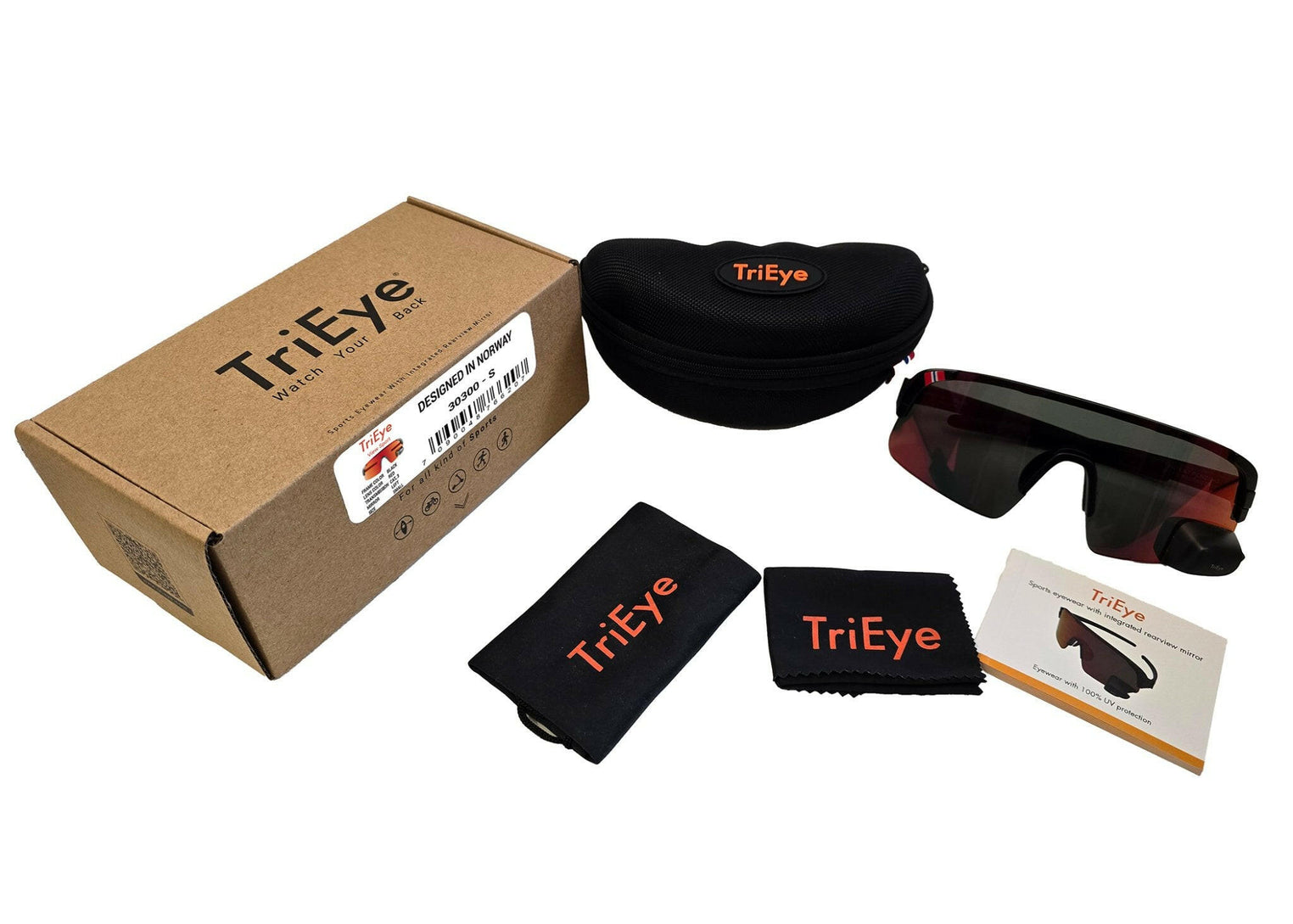 TriEye - View Sport Revo Max - Sykkelbriller med speil - 7090048763091