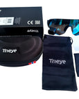 Matte Black_Reflective Blue Sharp_Dual_in-the-box