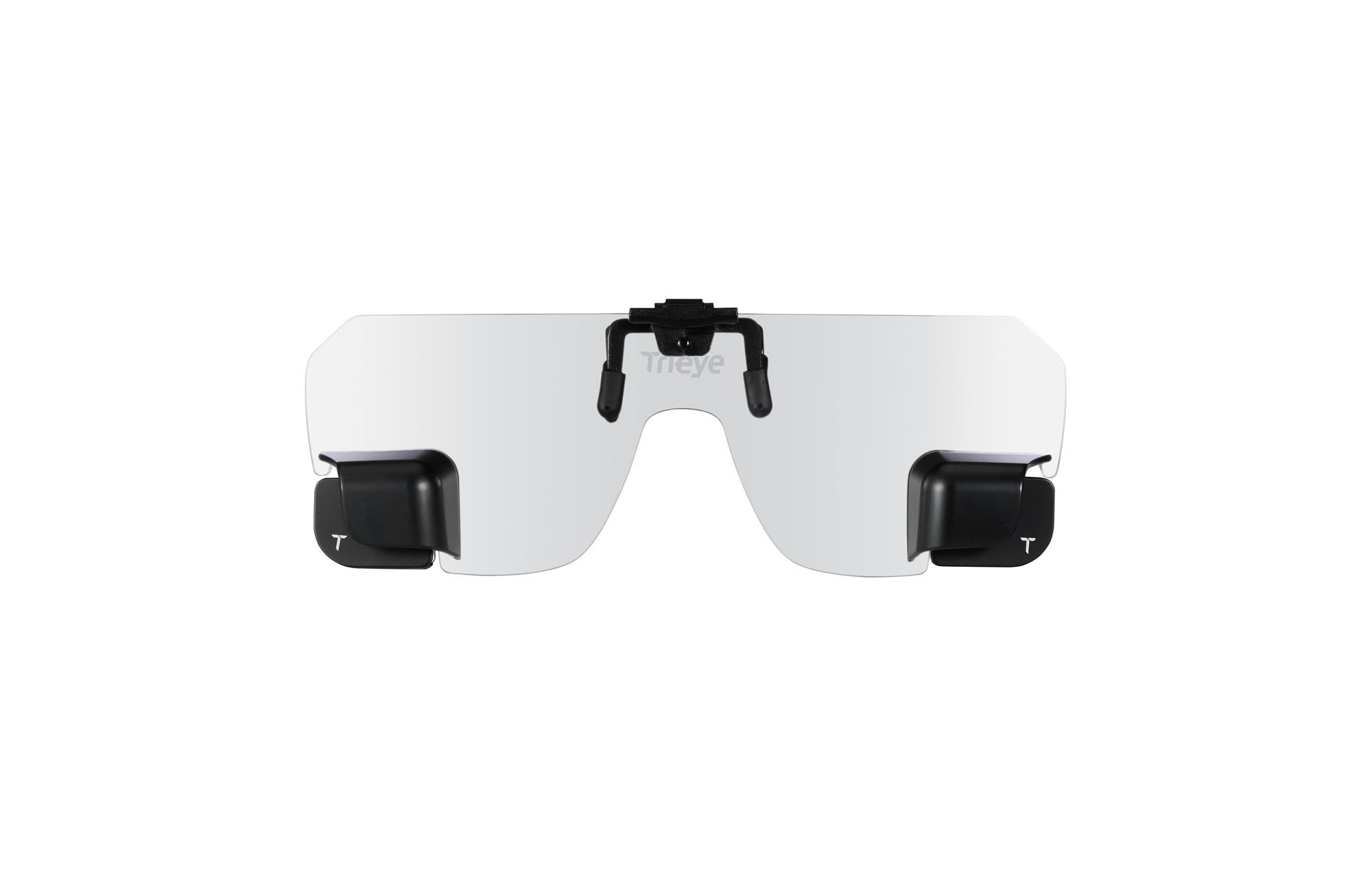 Clear Polycarbonate Sharp_clip_dual_Front