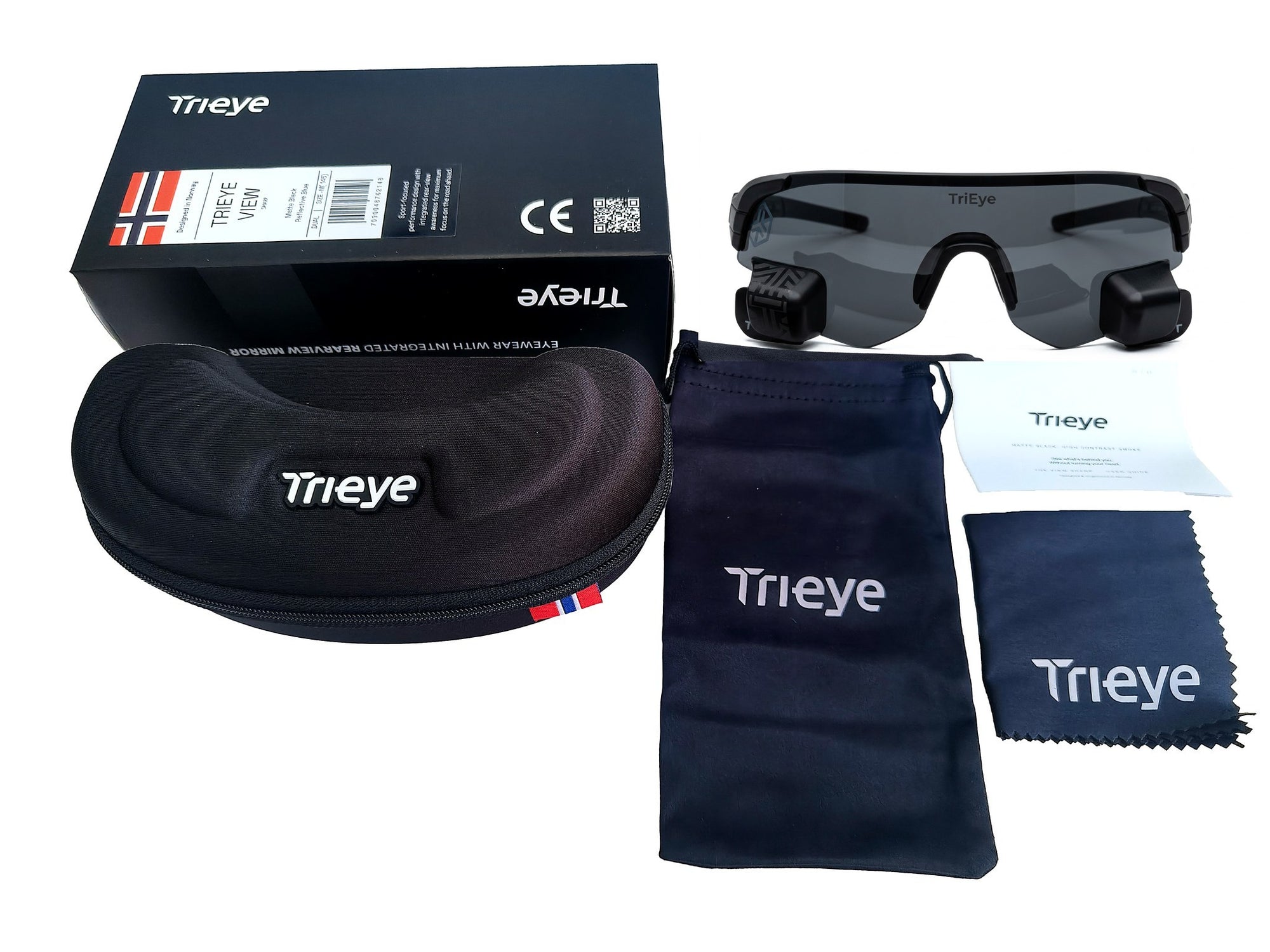 Matte Black_Polarized Smoke Sharp_Dual_in-the-box
