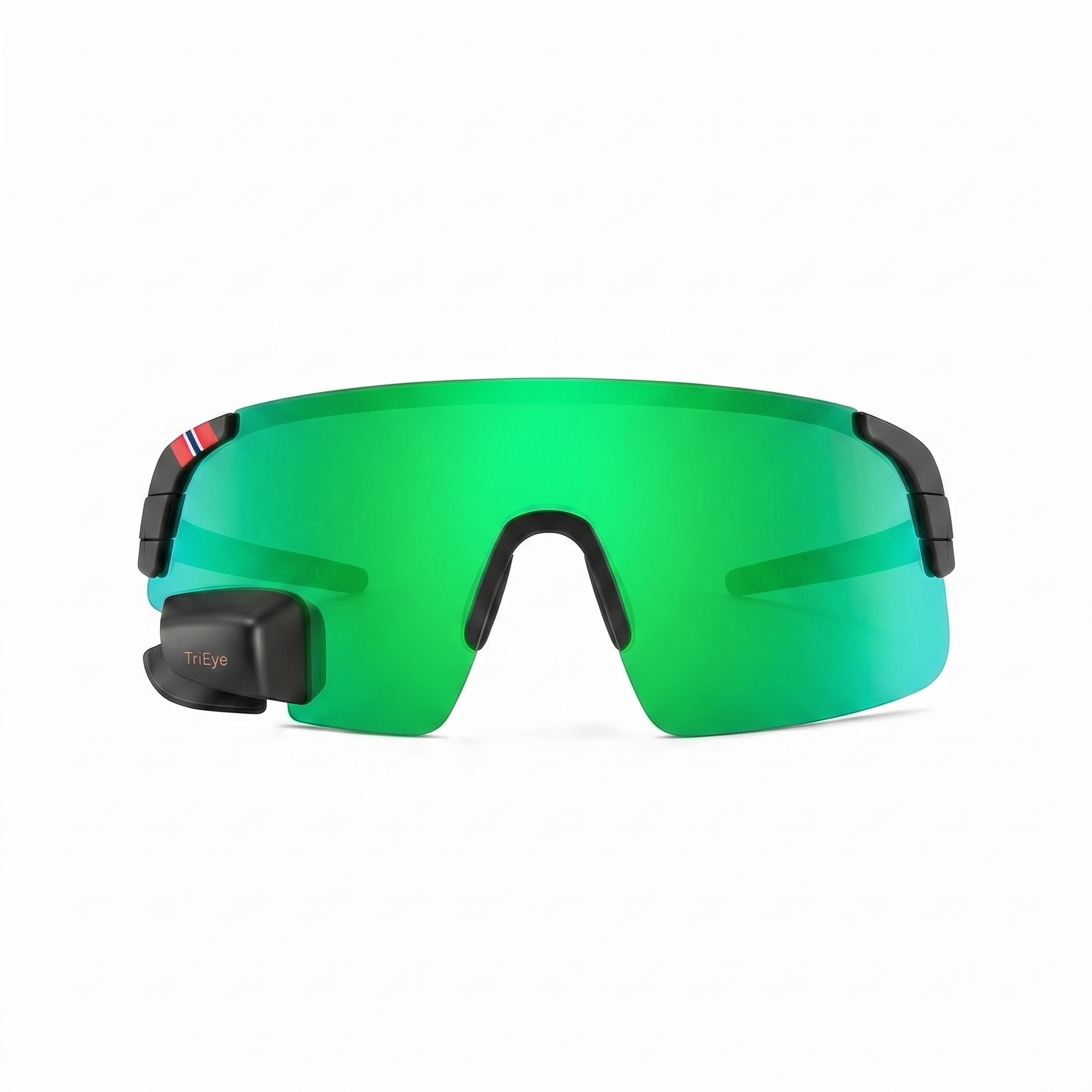 Matte Black_Reflective Green_Right_Front