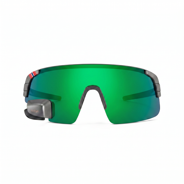 Matte Black_Reflective Green_Right_Front