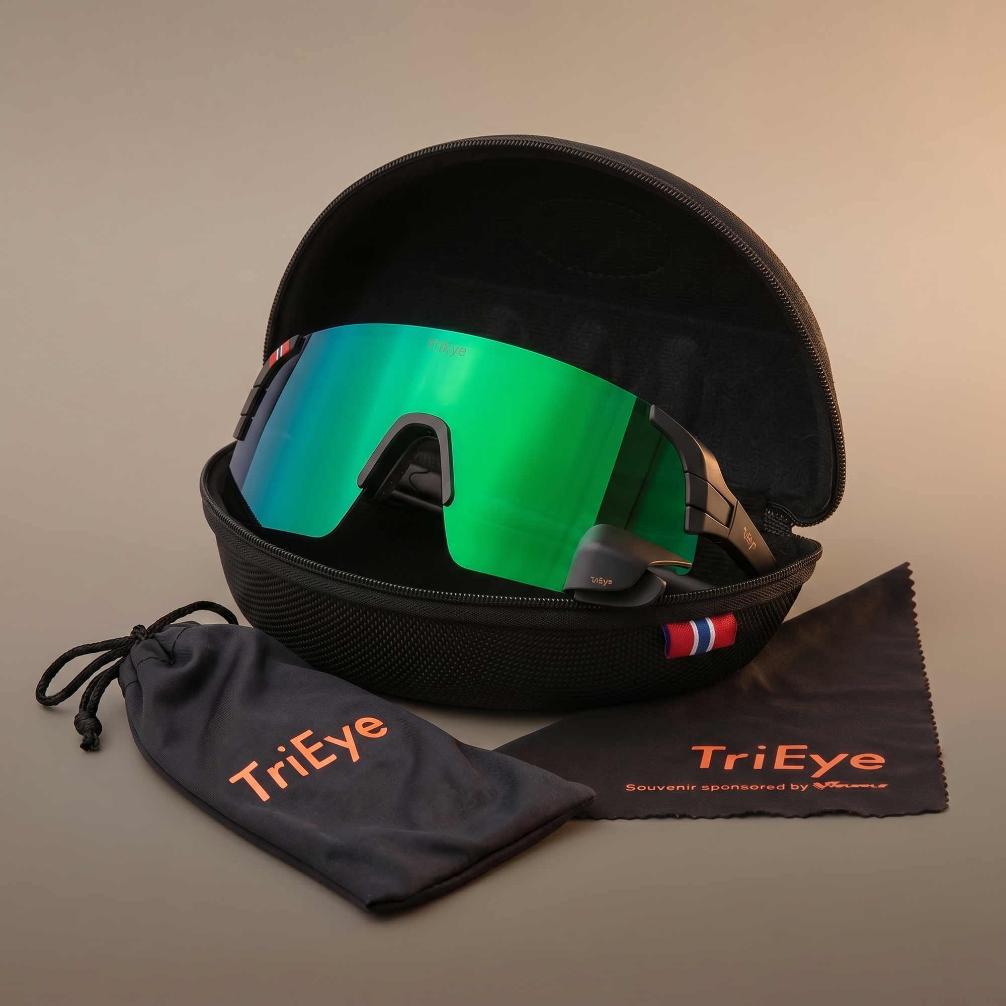 Matte Black_Reflective Green_in-the-box