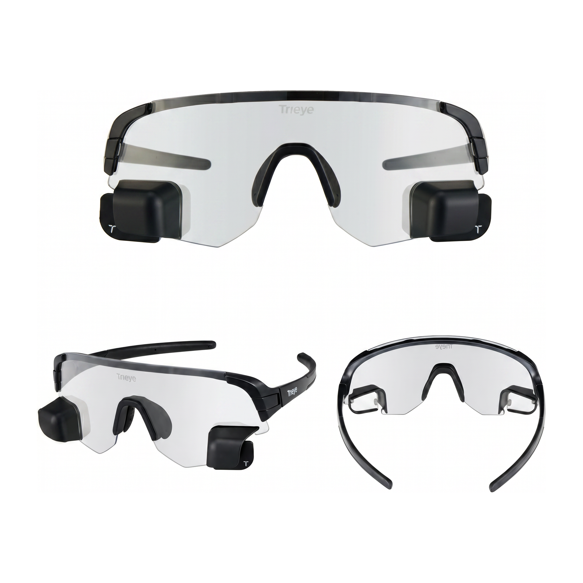 Matte Black_Photochromic Smoke 0–3 Sharp_Dual_Front