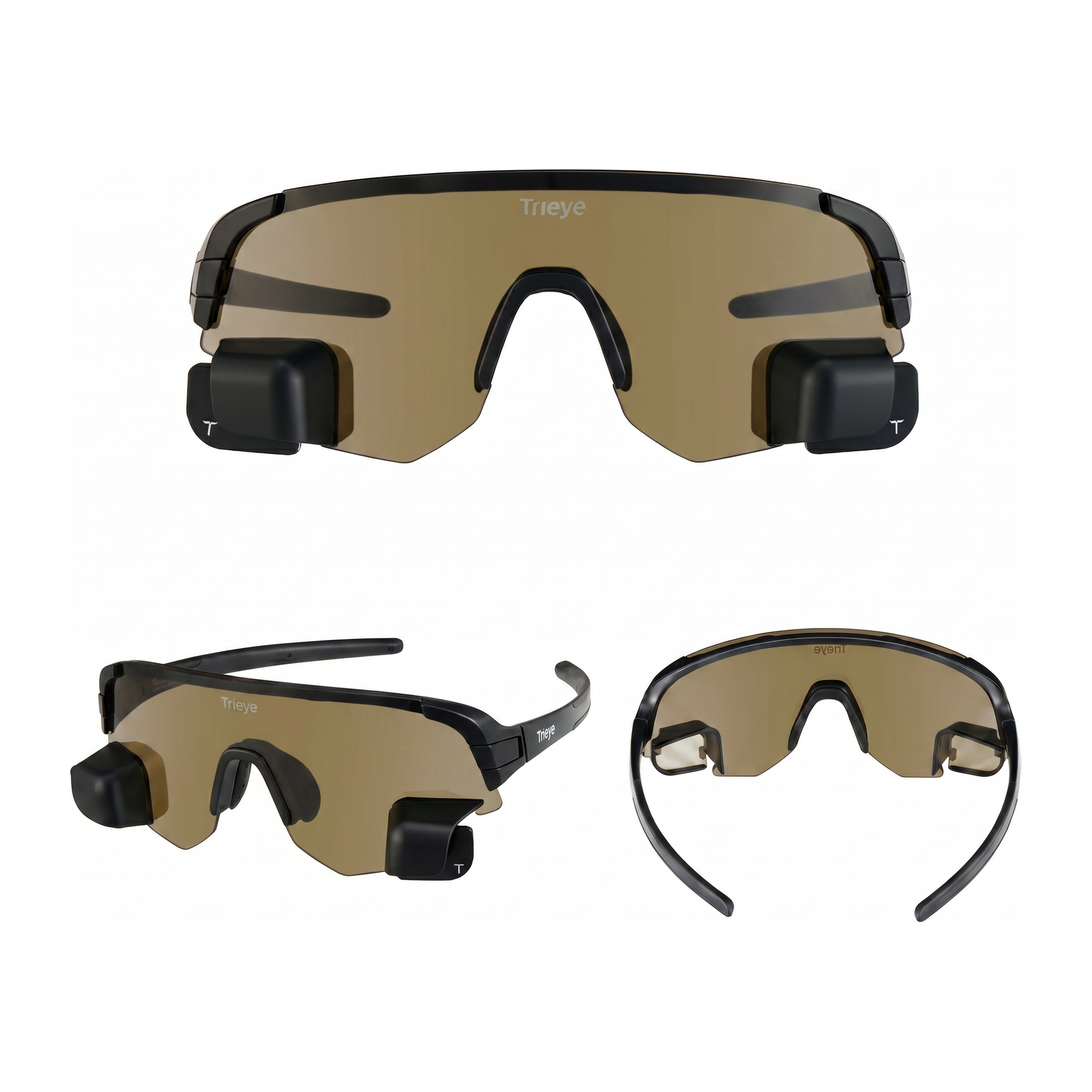 Matte Black_High Contrast Smoke Sharp_Dual_Front