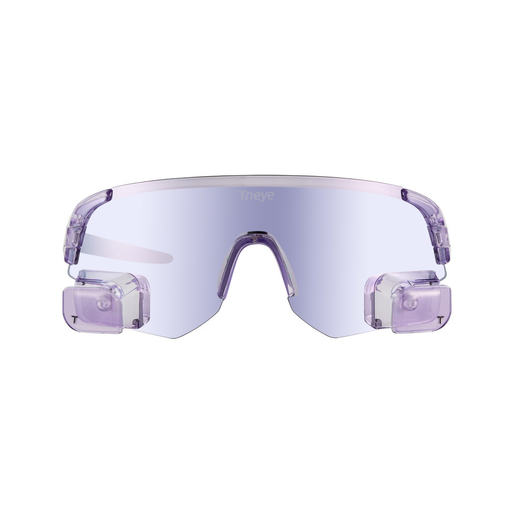 The View Sharp — dual rear-view mirrors in the lens