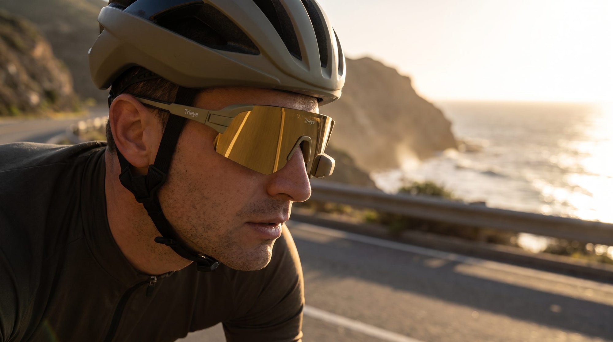 Matte Olive_Reflective Gold Sharp