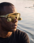 Matte Olive_Reflective Gold Sharp_Dual