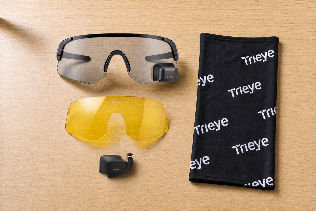 Photochromic 0-2 Cyclist Kit, Left mirror — everything included