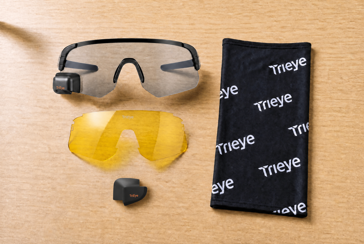 Photochromic 0-2 Cyclist Kit, Right mirror — everything included