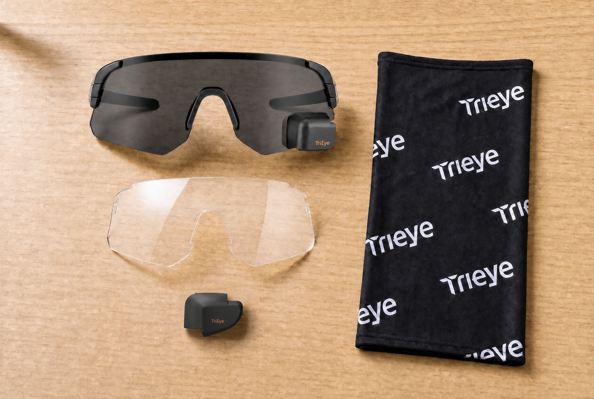 Polarized Cyclist Kit, Left mirror — everything included