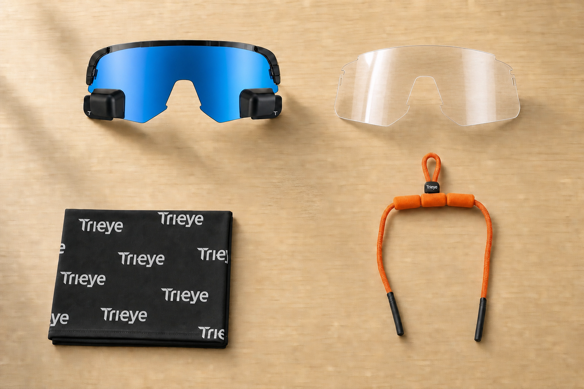 Reflective Blue Rowing Kit — everything included