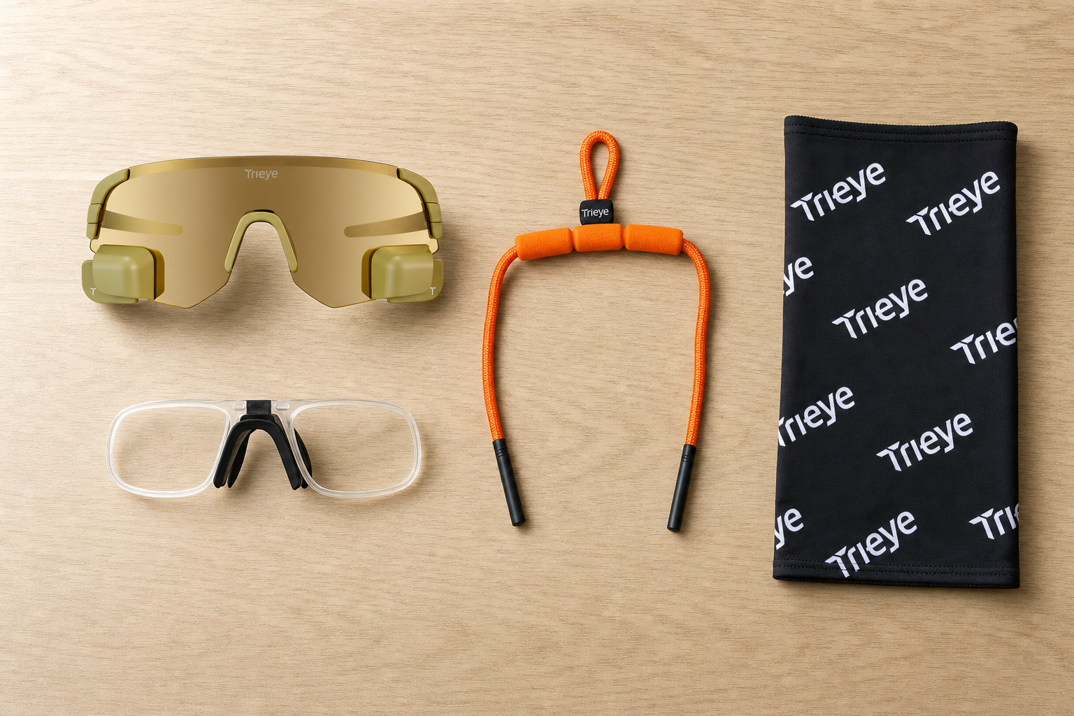 Reflective Gold Rowing Kit Prescription — everything included