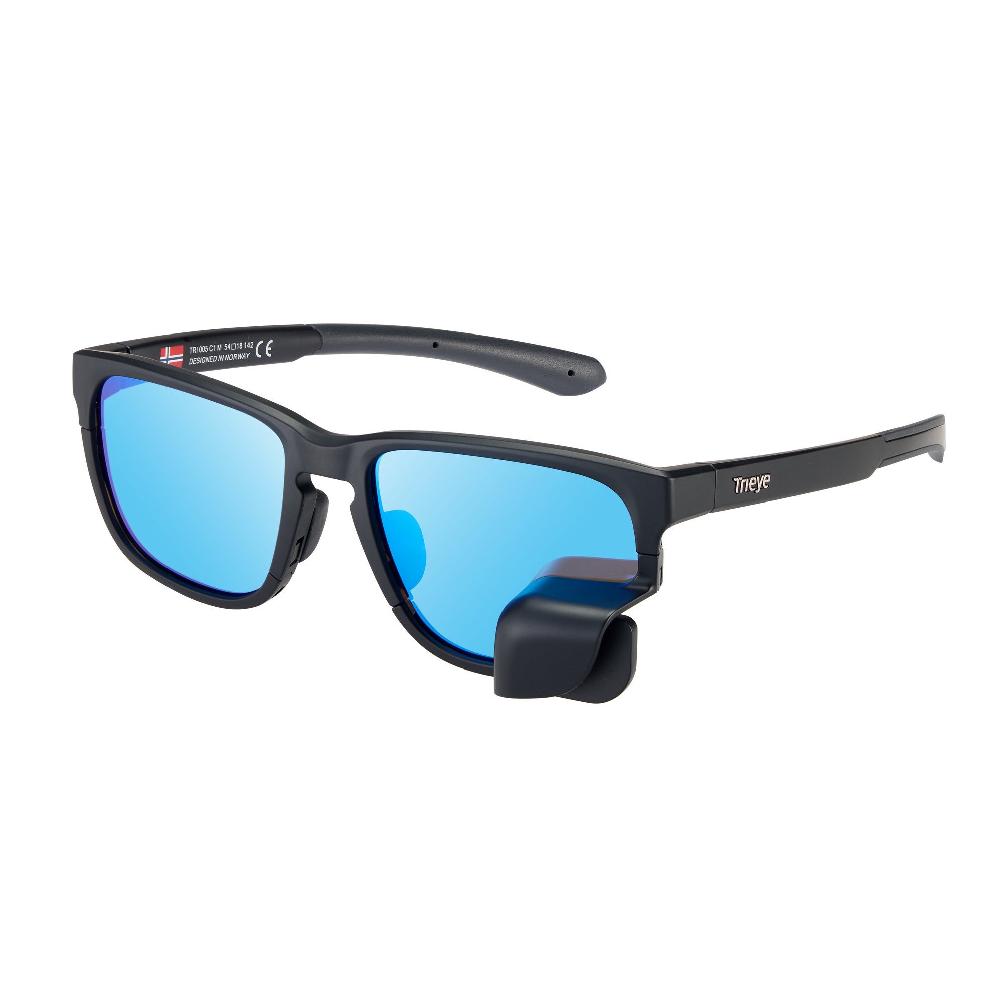 trieye fahrradbrille mit rückspiegel The Classic — Lifestyle-Brille mit Rückspiegel