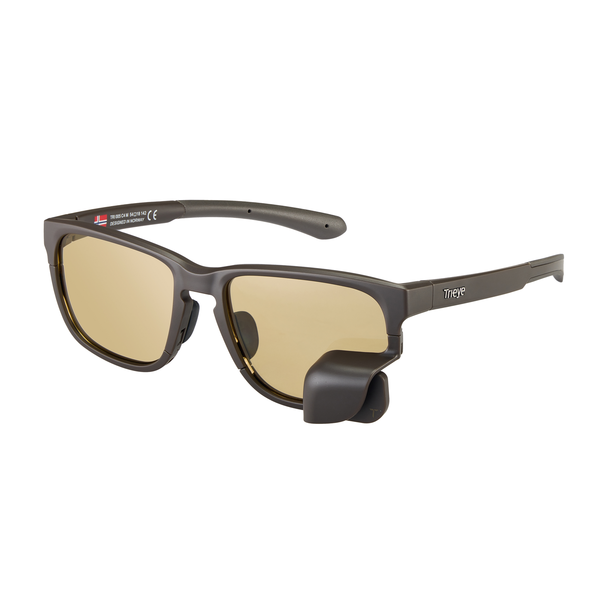 Matte Umber_Polarized Photochromic Brown 1–3_Angle