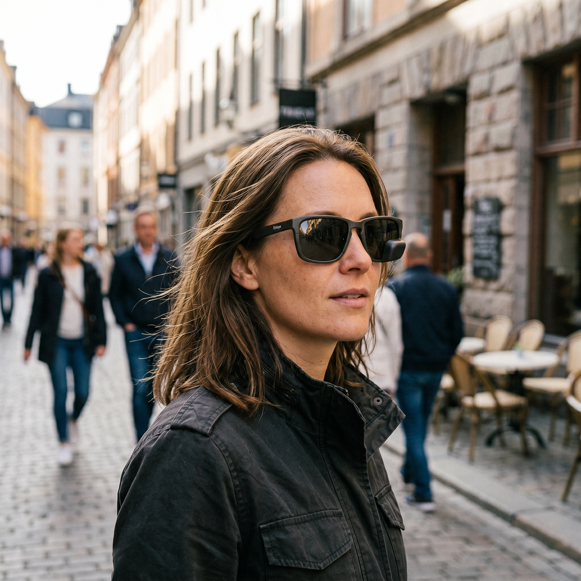 fahrradbrille mit rückspiegel The Classic — Lifestyle-Brille mit Rückspiegel