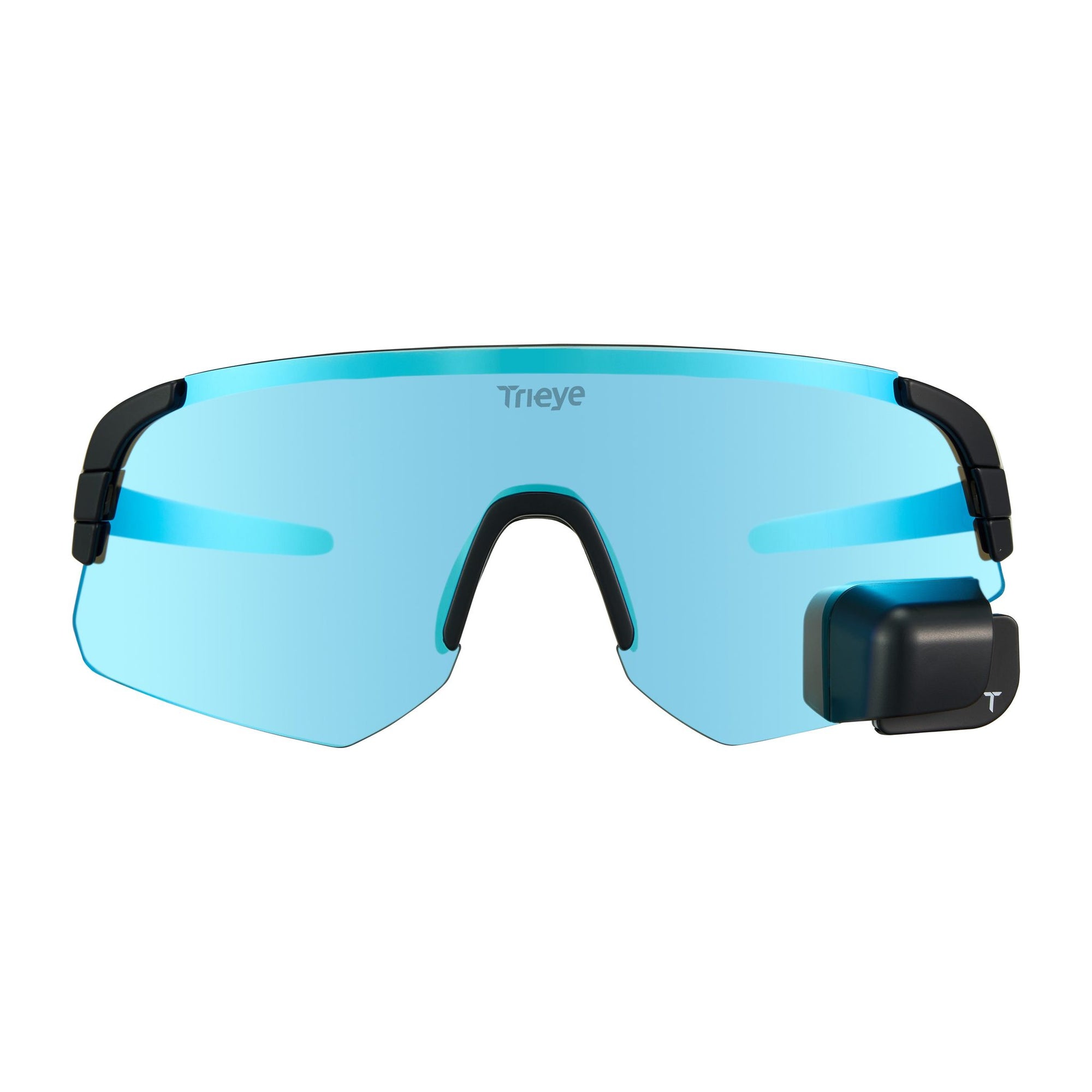 Matte Black_Reflective Blue Sharp_Front