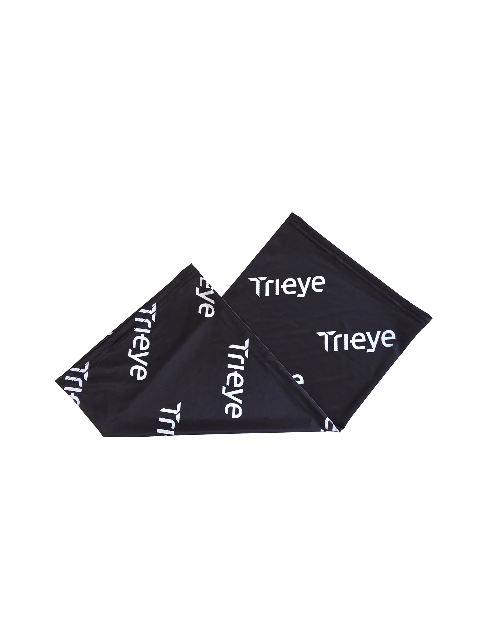 TriEye Neckwear – Regular Black/White (folded)