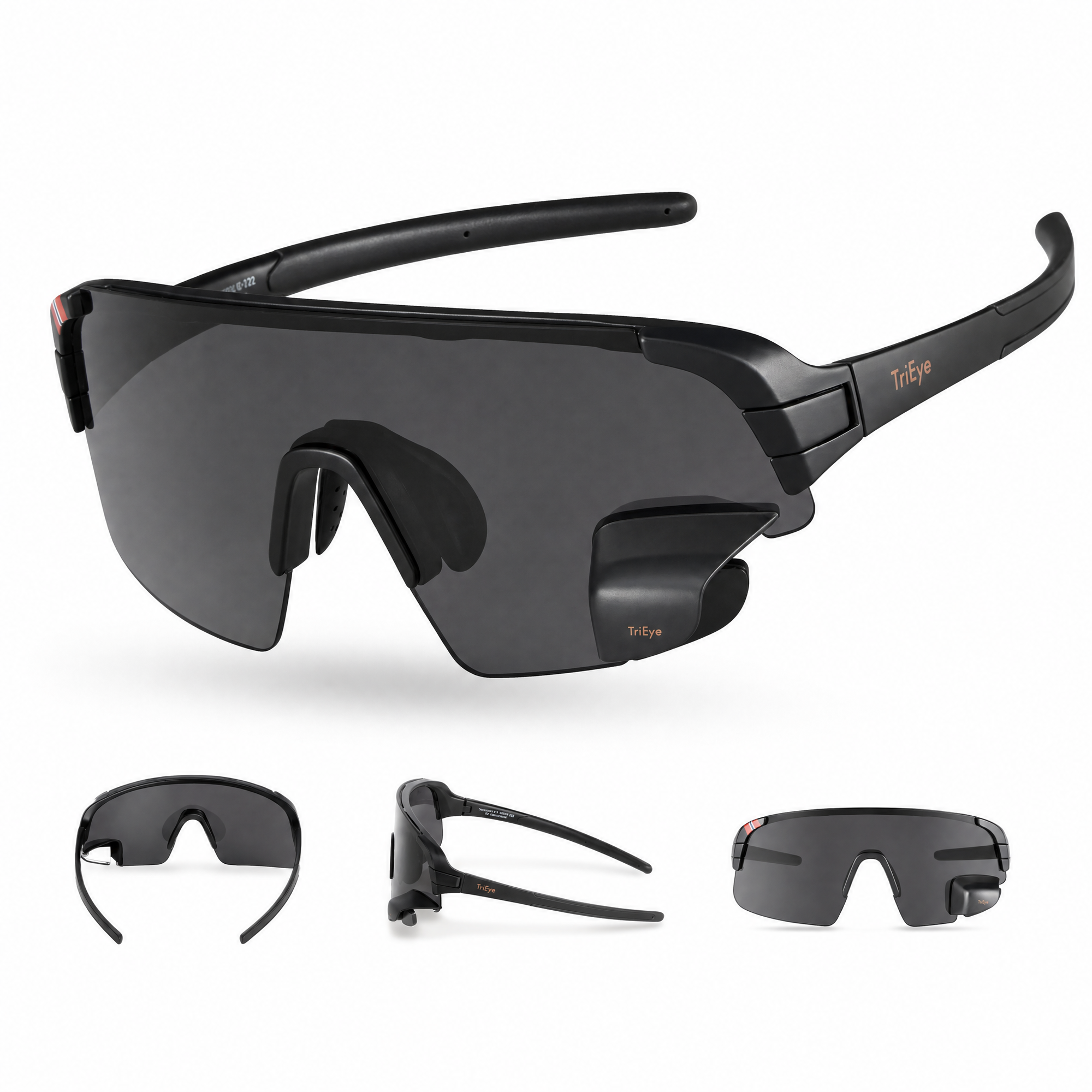 Matte Black_Photochromic Smoke 0–3_Front