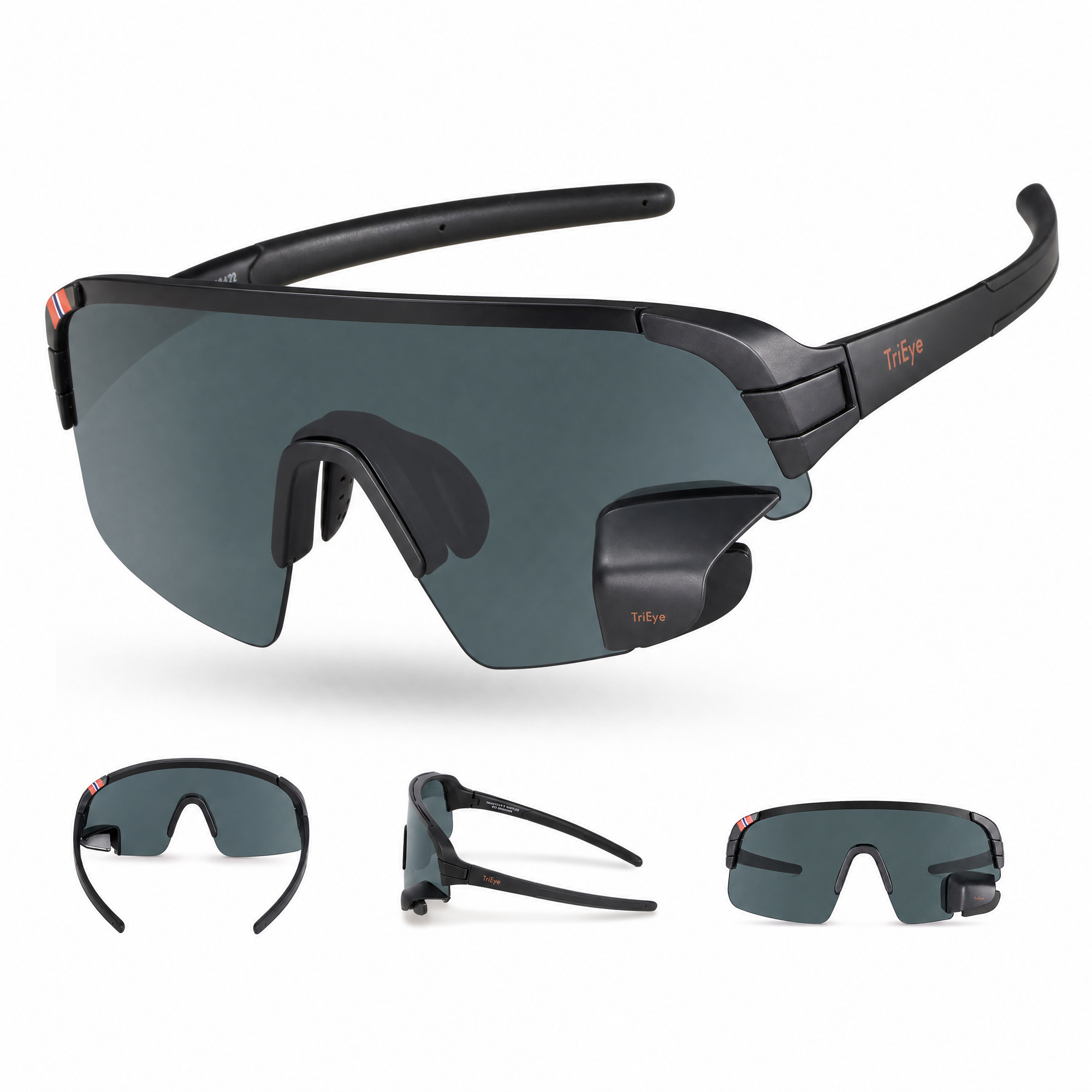 Matte Black_Polarized Smoke_Front