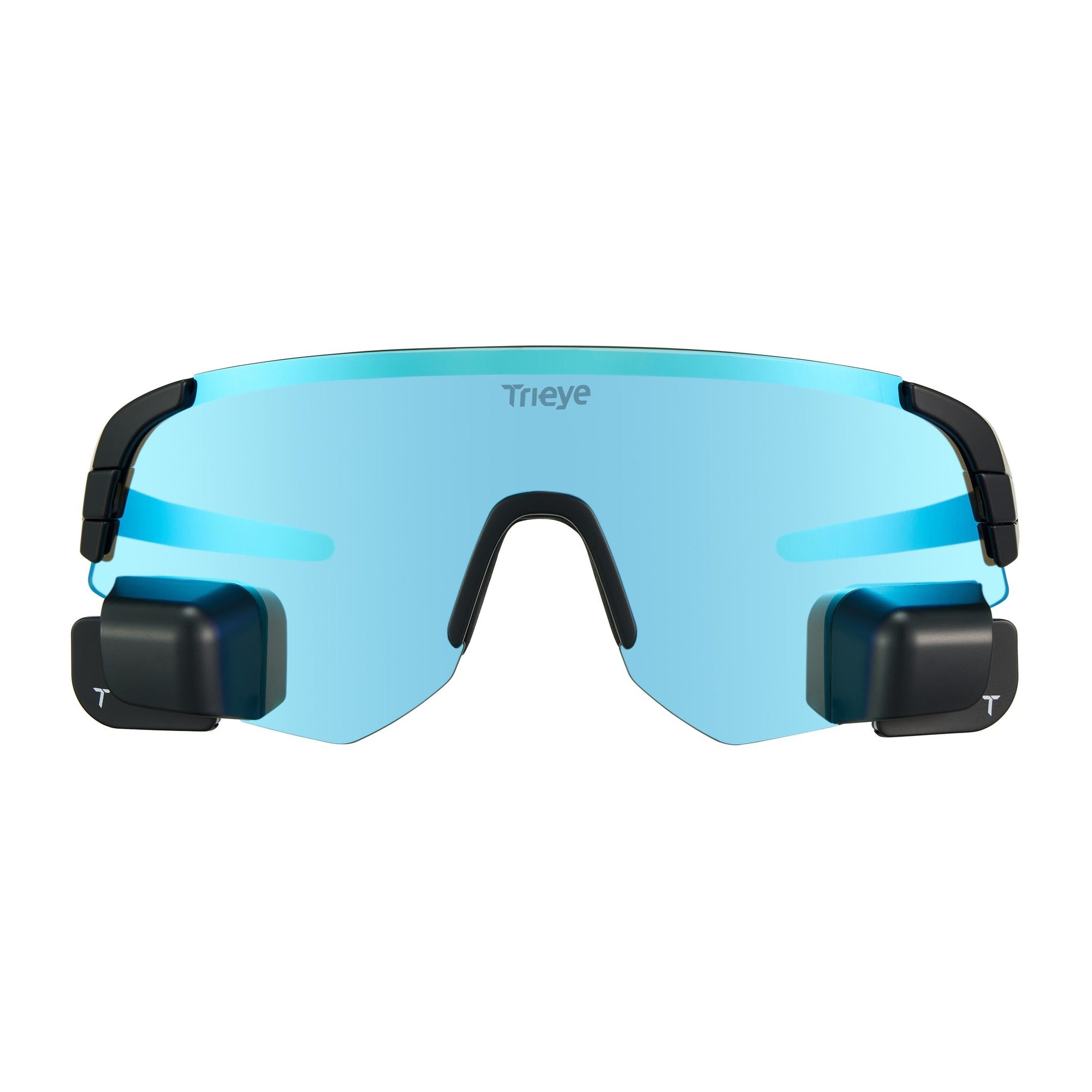 Matte Black_Reflective Blue Sharp_Dual_Front