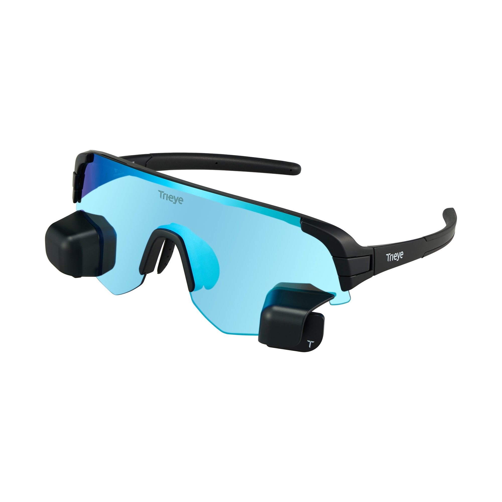 Matte Black_Reflective Blue Sharp_Dual_Side