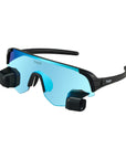 Matte Black_Reflective Blue Sharp_Dual_Side