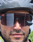 View Sport Photochromatic - Cycling Glasses with Mirror