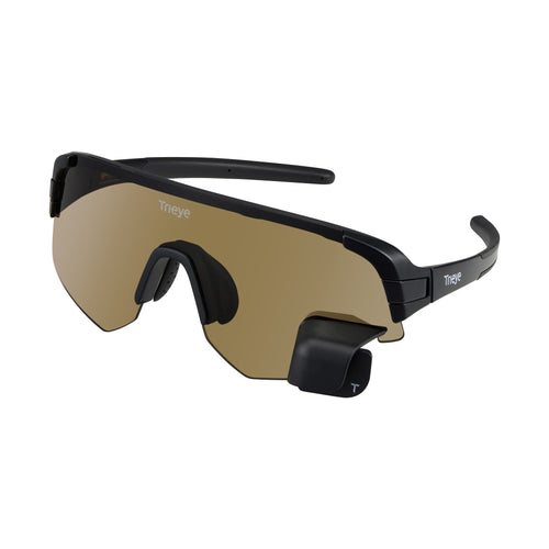 TriEye eyewear with High Contrast Smoke lens