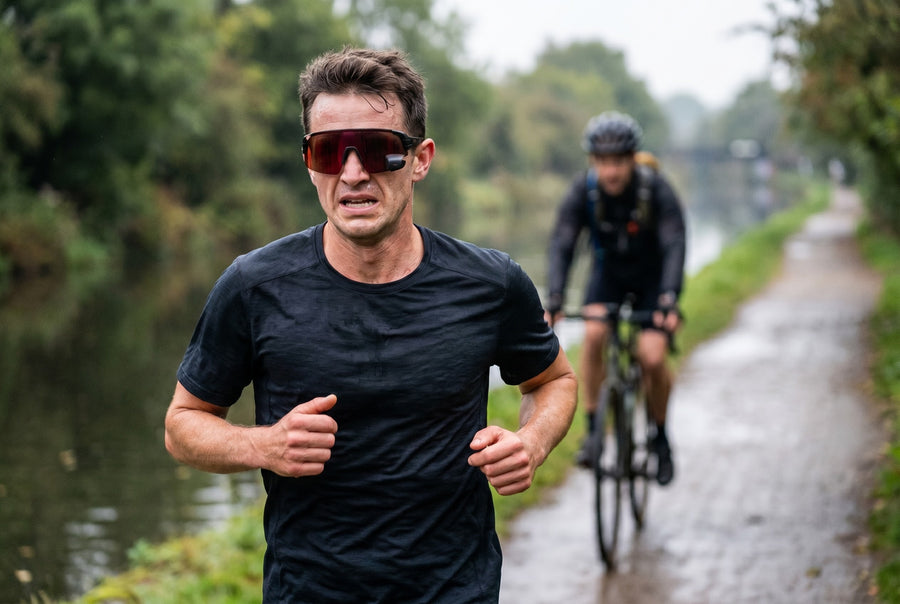 Das Rad hören, den Radfahrer sehen.