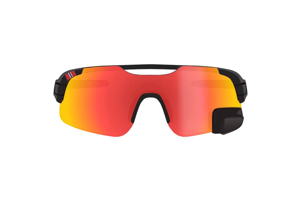 TriEye - View Air - Revo Red Max Cycling Glasses with Mirror - 7090048768072