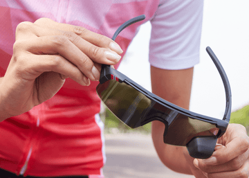 View Sport High Contrast Cycling Glasses with Mirror – TriEye