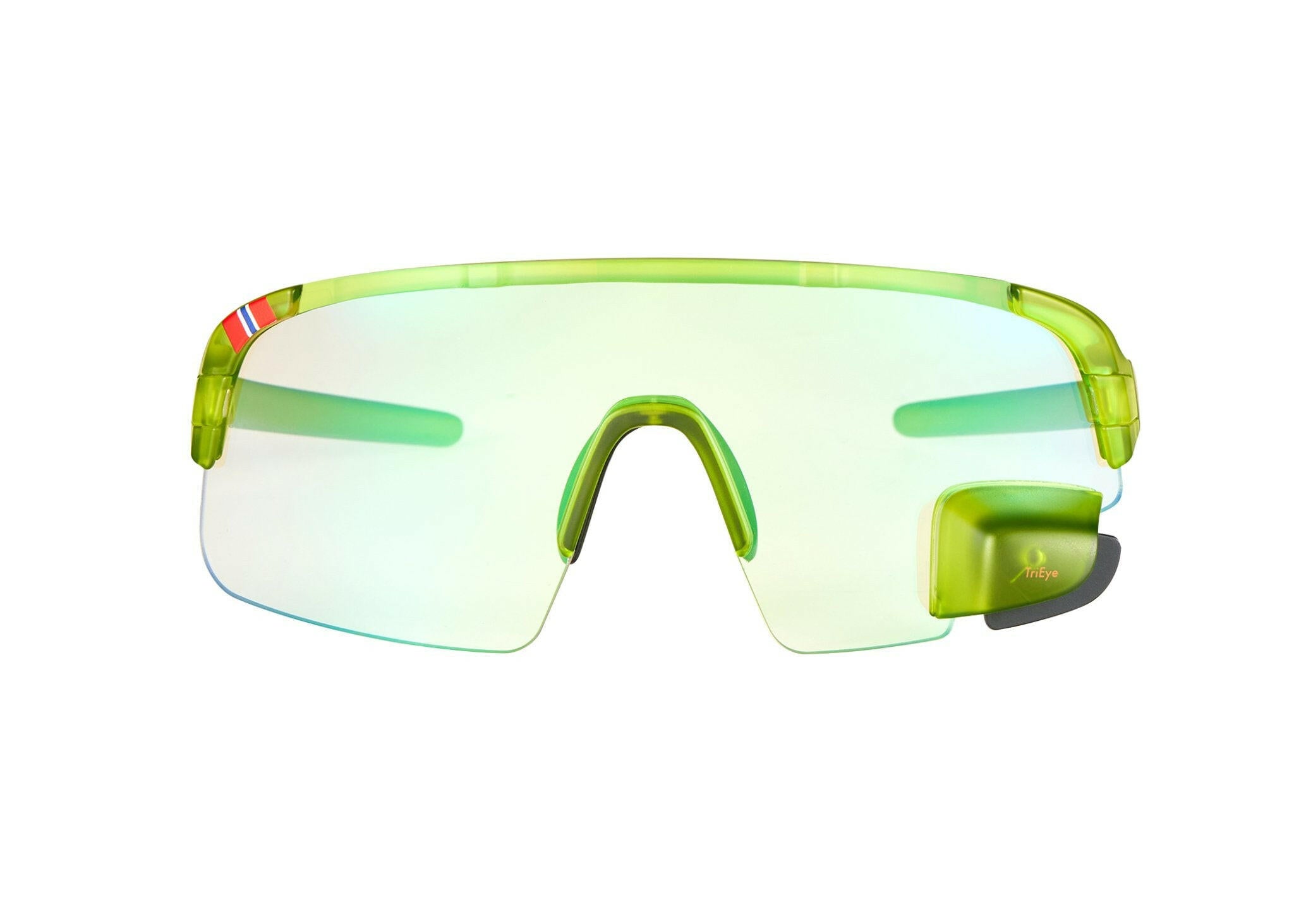 TriEye View Sport Photochromatic Cycling Glasses with Mirror