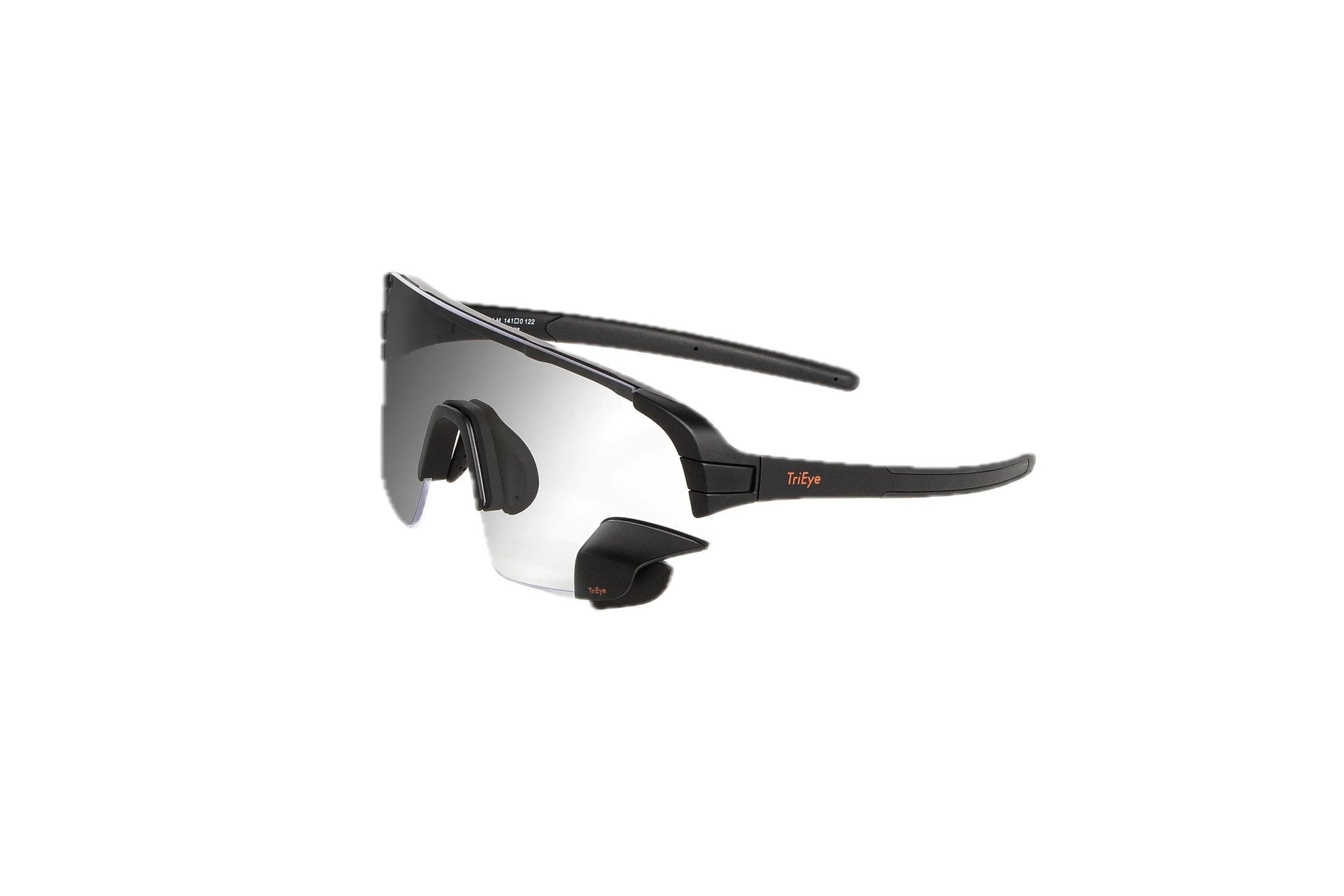 View Sport Dual Revo Max - Mirror Glasses for Rowing - TriEye Medium / Dual / Black Revo Blue