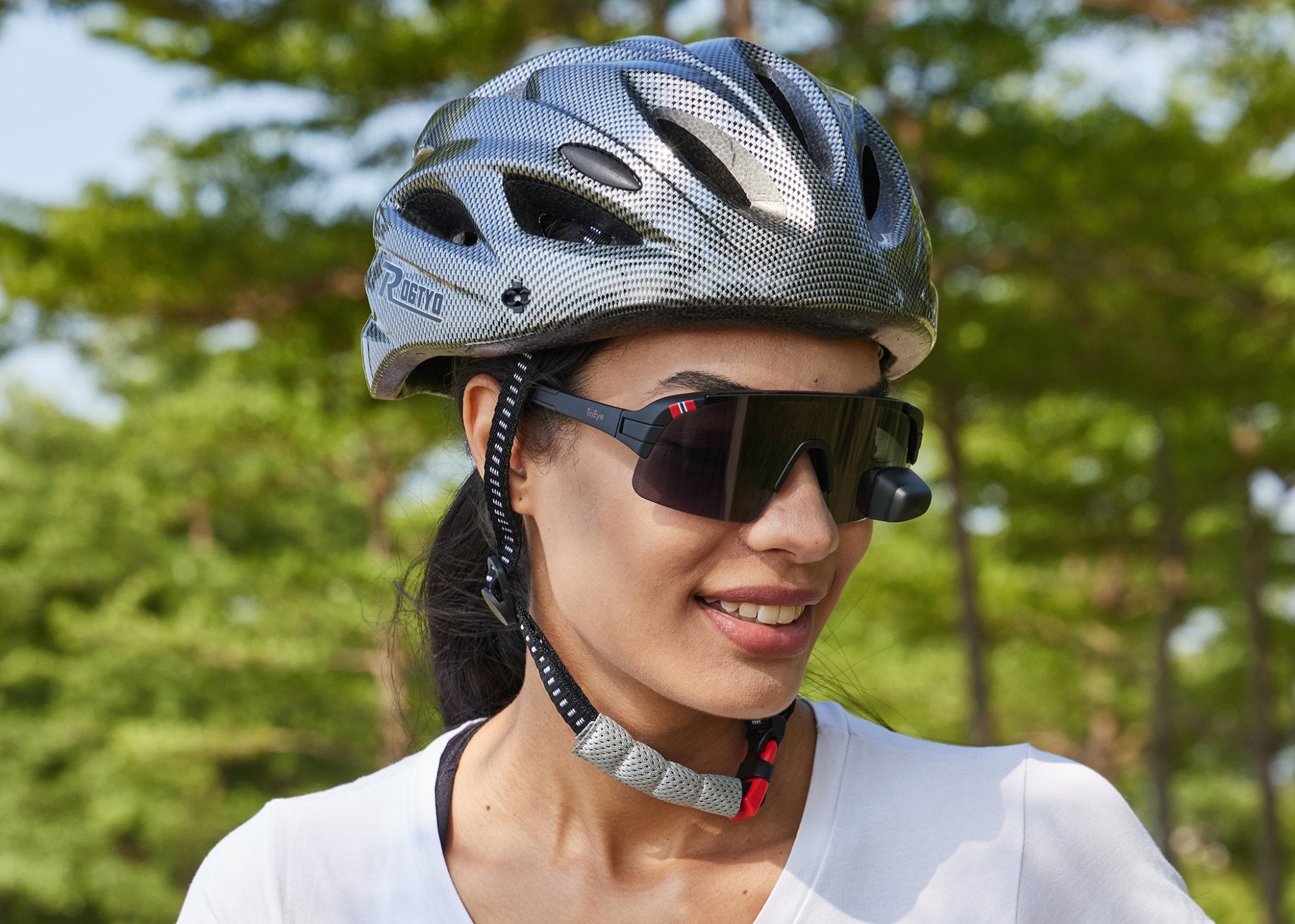 View Sport Photochromatic Cycling Glasses with Mirror TriEye