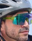 TriEye - View Sport Photochromatic - Cycling Glasses with Mirror - 7090048766092