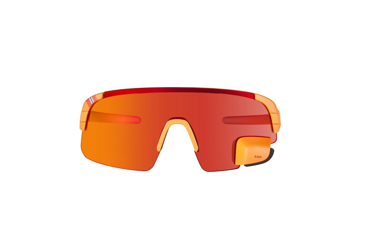 TriEye - View Sport Revo Max - Cycling Glasses with Mirror - 7090048769208