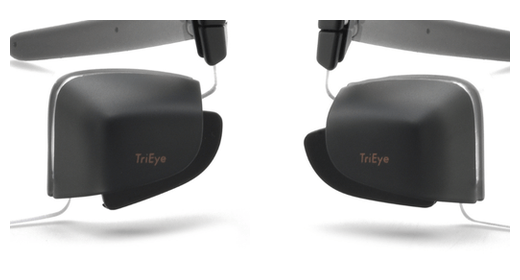 Small Mirror Set – both mirrors for Dual setup