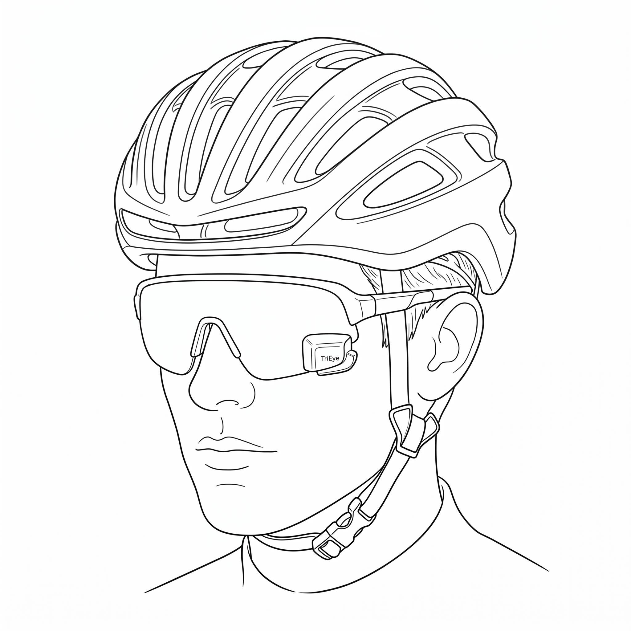 Put on the glasses — cycling