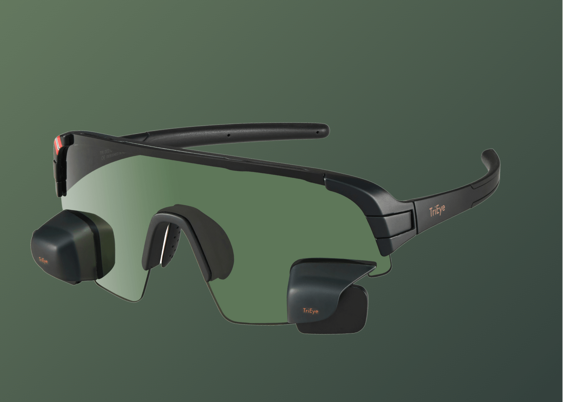 TriEye - View Sport Dual Polarized - Verspiegelte Brille für Ruderer - 7090048769222